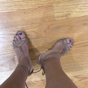 Pierre Hardy kitten heel sandals